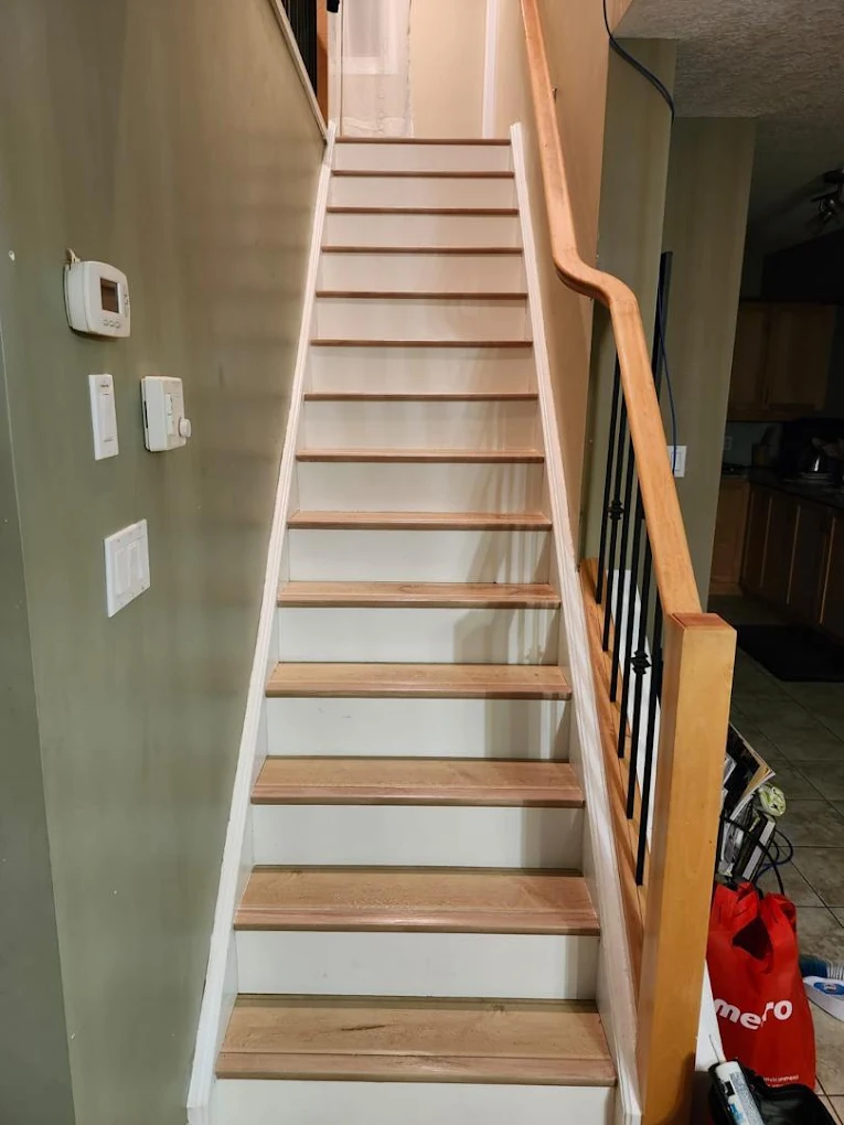 Hardwood Staircase