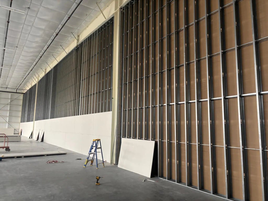 Interior Steel Stud Framing